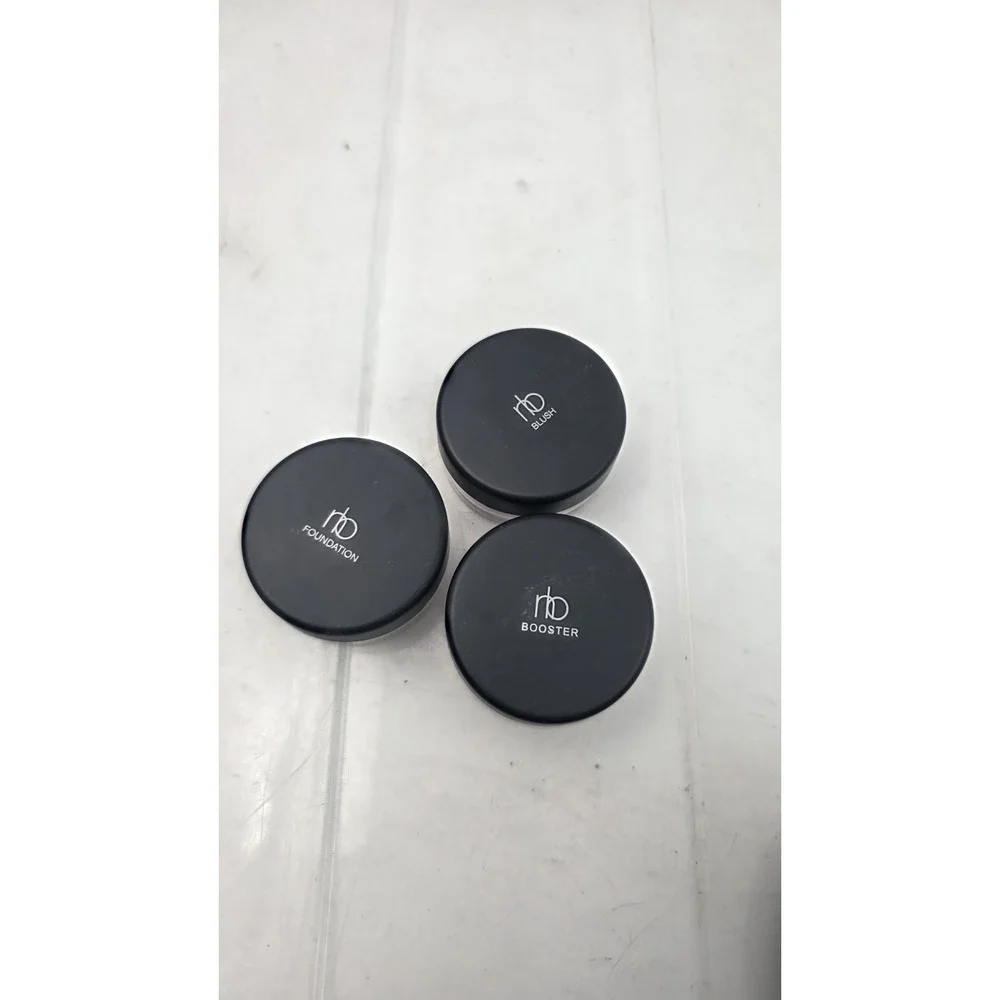 Lot (3) Bare Minerals BOOSTER, BLUSH, FOUNDATION See Photo